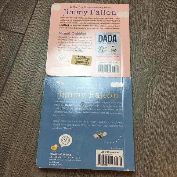 Everything is Mama Dada Jimmy Fallon Board Books Lot - Picture 2 of 4